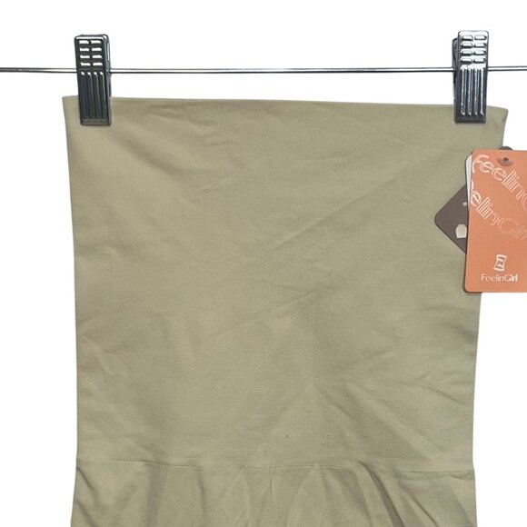 FeelinGirl Shapewear Shorts Girdle Eco-Friendly High-Waisted Tan Size XS/S New - Picture 3 of 10